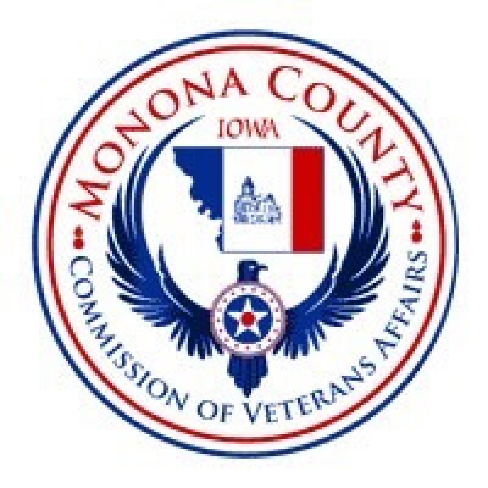 Monona County Commission of Veterans Affairs Seal